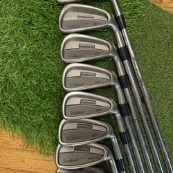 Titleist 804 OS Forged Irons  3-PW + Vokey SM4 52* Wedge + Titleist 980 F 15* 3 Wood