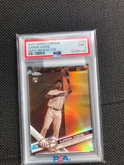 Aaron judge RC refractor Topps Chrome #169 sep