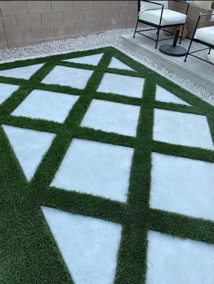 All In Green Artificial Grass
