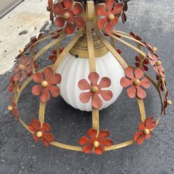 Vintage Swag Lamp