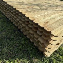 Fence Panels, 6’x8’ -6” Pickets, (2 Available) $55 Each 11/14/2024