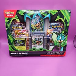 Ogerpon Ex Premium Collection Box Pokemon