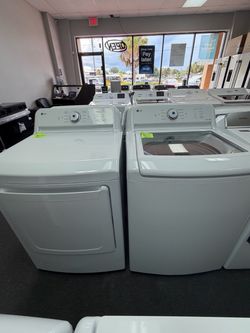 LG washer and dryer