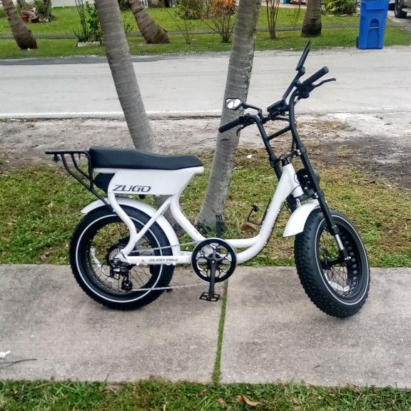 Zugo Rhino Step tru Electric Bike for Sale in Oakland Park FL OfferUp