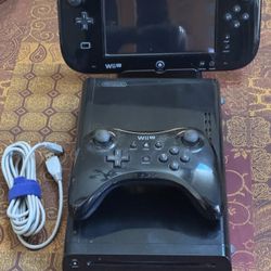 Wii U With Pro Controller And Custom Firmware