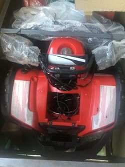 Atv 125 cc two wheeler scooter (baby blue)