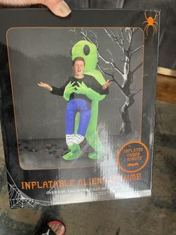 Inflatable alien custom