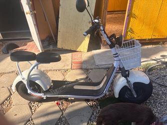 Near-New CityCoco Fat Tire Electric Scooter — 2 Miles — 60V 30Ah — 1800W