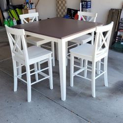 Counter Height Dining Table Set