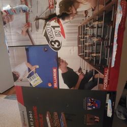 MD Sports 4 FT. 3-IN-1  Comb Game Table $200 obo Air Hockey,  Foosball  And Pool 