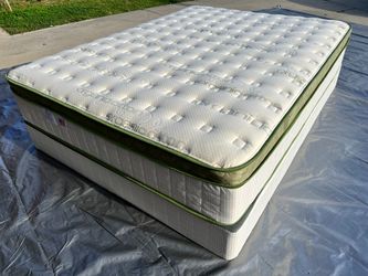 12" Inch Queen Size Hybrid Gel New Pillowtop Mattress Sale