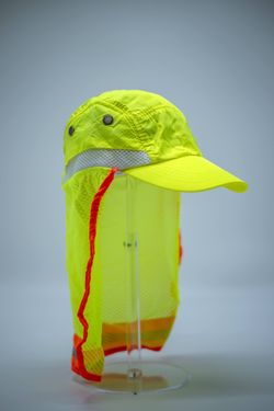 Reflective Hat/ Cap with Neck Protection