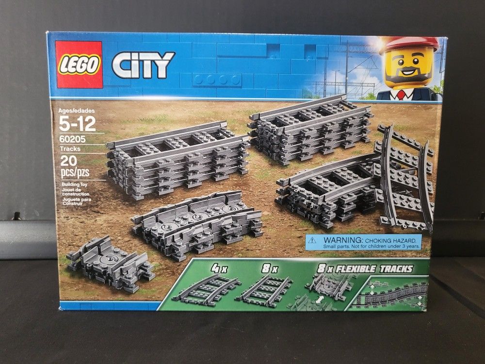 Lego City Train Tracks *New*