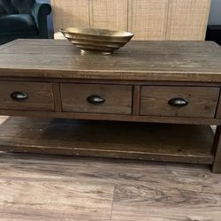 Jofran Slate Miller Pine Coffee Table