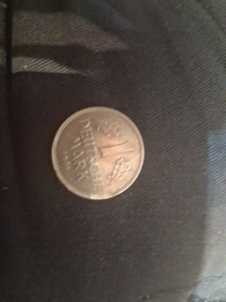 German Deutsche Mark 1961 With G Mint Mark