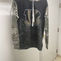 Cincinnati Bengals camouflage hoodies 