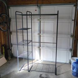 Double Rod Closet Organizer
