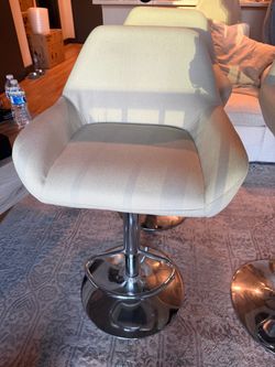 Cream Barstools - Set of 4