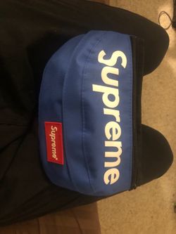 Supreme blue fanny pack