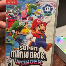 Super Mario Bros Wonder Nintendo Switch 