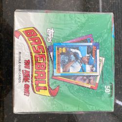 Sealed Topps 1990 Baseball Cards