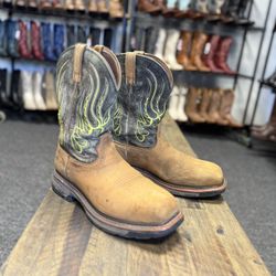Ariat Men's WorkHog Mesteno Composite Toe Waterproof Work Boots 10 EE