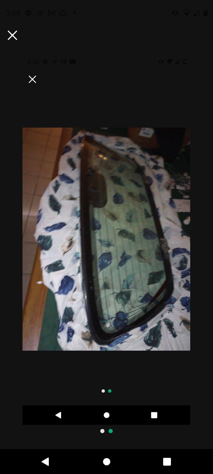 1993 Civic Hatchback Rear Window In Good Condition