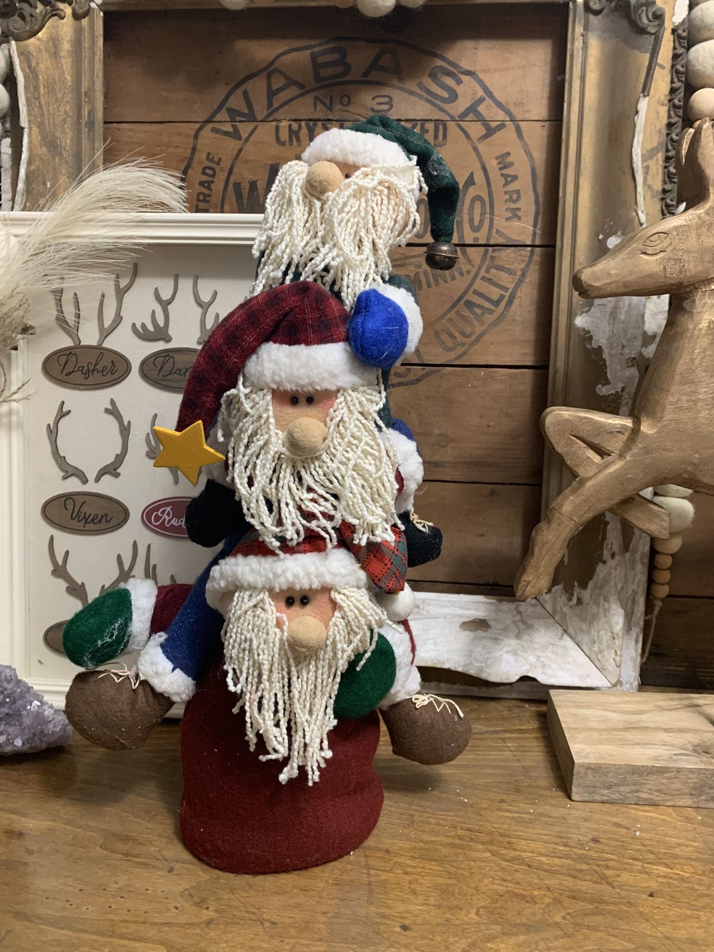 Santa’s Christmas decor
