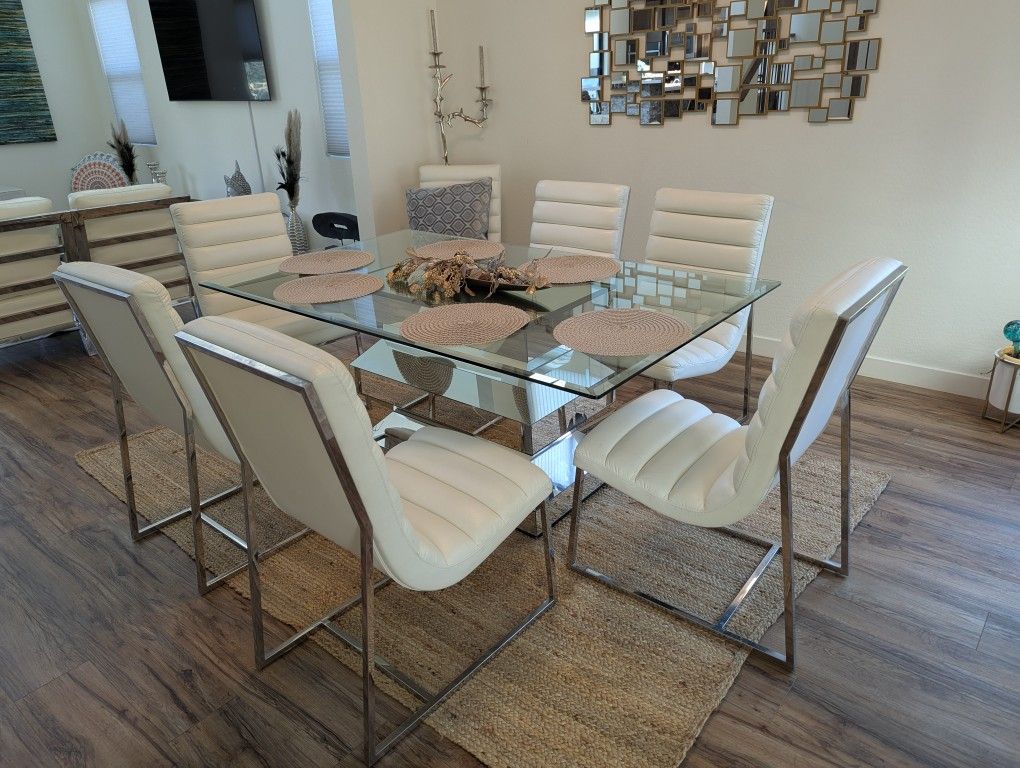 Glass Dining Table
