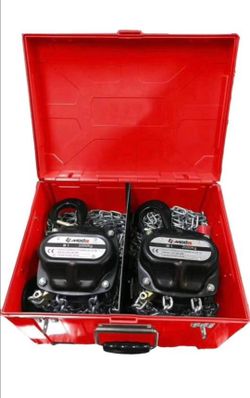 Chain Hoist Set 2 Piece Manual 2 Ton Chain Block Hoist NEW