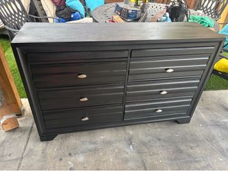 Black dresser