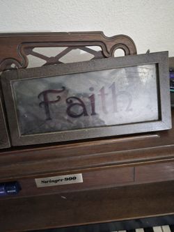 LOVE HOPE AND FAITH WHILE HANGING