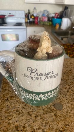 Prayer Changes Things Ceramic Coffee Mug