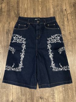 Niece Asian brand salvage denim jean shorts