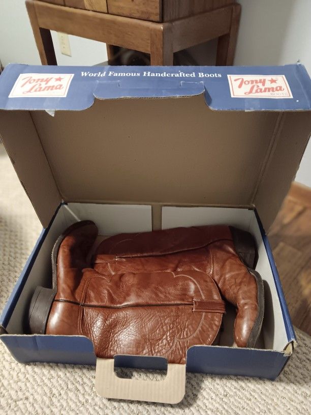 Vintage Tony Lama Mens Boots