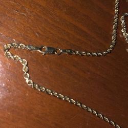 14k Gold Rope Chain 