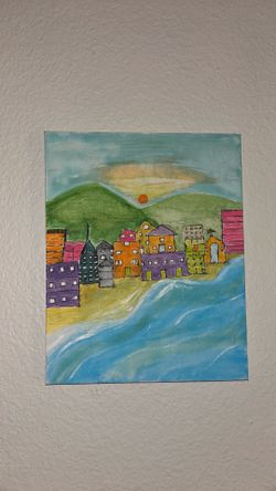 Nature Coastal painting