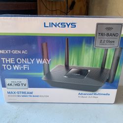 Linksys AC2200 Tri-Band Wireless Router WiFi