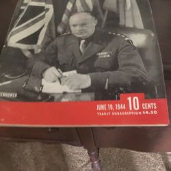 LIFE MAGAZINE COVER OF DWIGHT D.EISENHOWER =1944