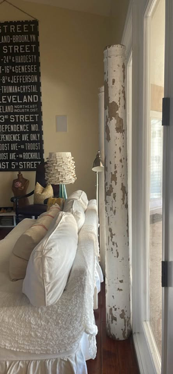 Vintage Wooden Pillars