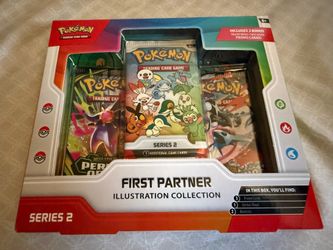 Pokemon’s First Partner Series 2 , Mega Lucario League Battle Deck , and Ultra Ball w/ 3 TCG packs {All Sealed}