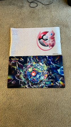 Pokemon 151 Mew & Stellar Crown Playmats