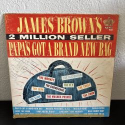 James Brown's Papa's Got A Brand New Bag LP Vinyl Record King 938 Hi-Fi 1965