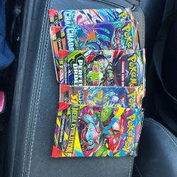 2x chaos 1x perfect order 1x Surging Sparks 1x Mega evolution Booster packs
