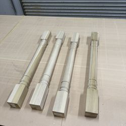 4 Wood Legs