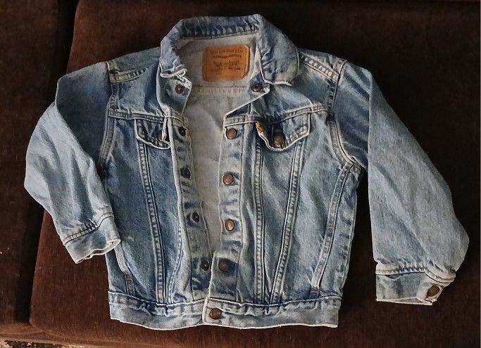 Authentic Jean Jacket, Levi Strauss And Co Sz 7