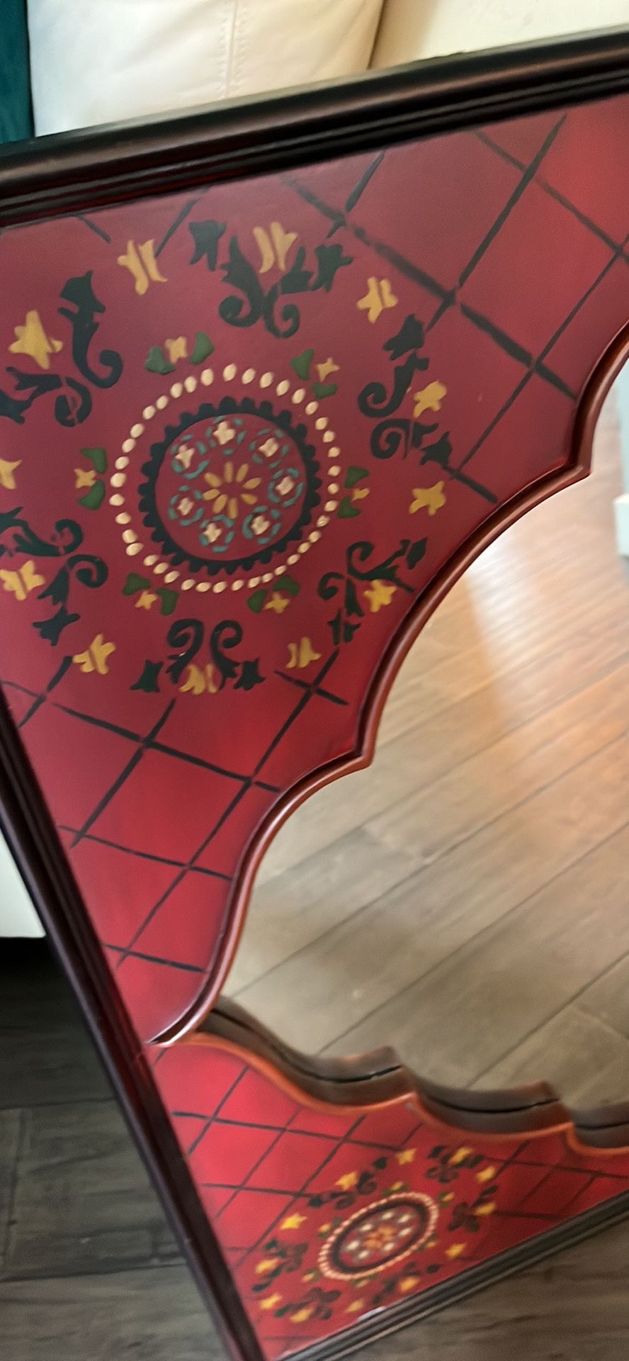 Beautiful Wooden Arabic PIER ONE MIRROR 