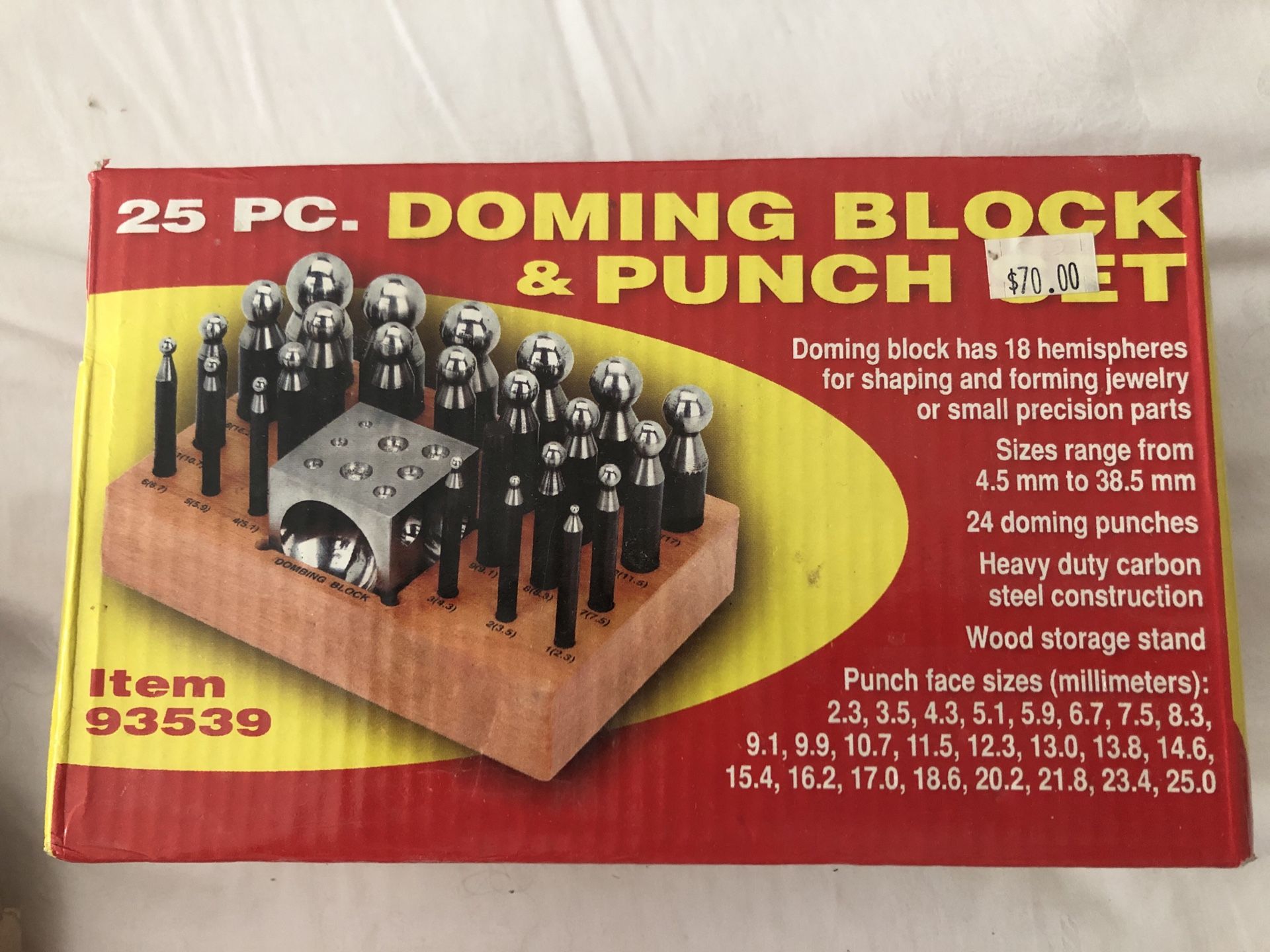 Doming Block & Punch Set