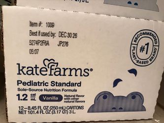 Kate Farms Pediatric Standard 1.2 Vanilla