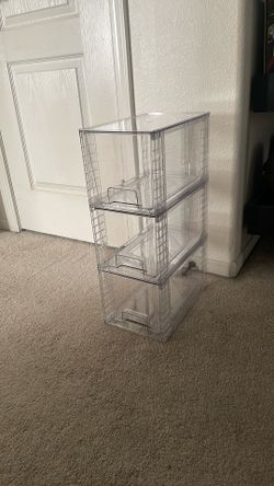 Under Sink/Cabinet Acrylic Storage Drawers